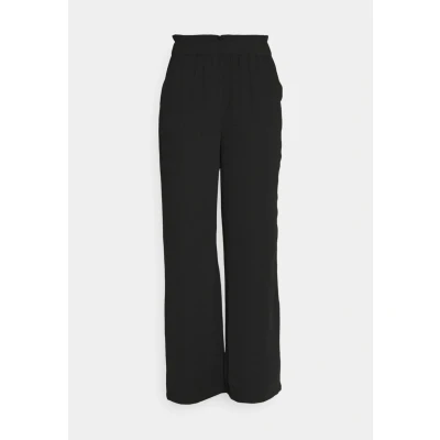 Abbildung von JDY Divya HW WIDE Pants WVN Stoffhose, Damen, Größe: XXLx32, Black
