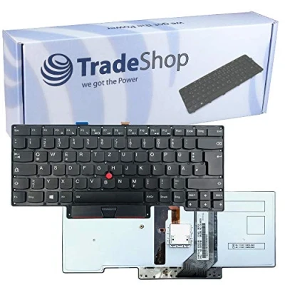 Abbildung von Trade Shop Original Laptop Tastatur/Notebook Keyboard Deutsch QWERTZ ersetzt FRU04X0472 04Y0813 für Lenovo Thinkpad X1 Carbon Gen1