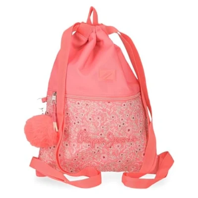Abbildung von Pepe Jeans Nahid Rucksack, Rosa, 35 x 46 cm, Polyester, von Joumma Bags, 35x46x10 cms, Rucksack