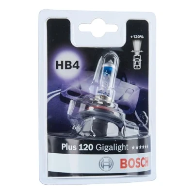 Abbildung von Bosch HB4 Plus 120 Gigalight Lampe 12 V 51 W P22d 1 Stück