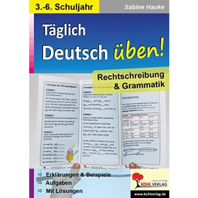 Abbildung von Täglich Deutsch üben!: Rechtschreibung &amp; Grammatik: Grundkenntnisse für jeden Tag