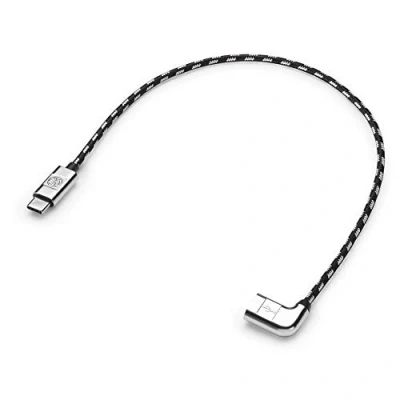 Abbildung von Volkswagen 000051446AE Anschlusskabel Datenkabel Adapter Ladekabel USB C auf A Buchse Premium Kabel 30cm