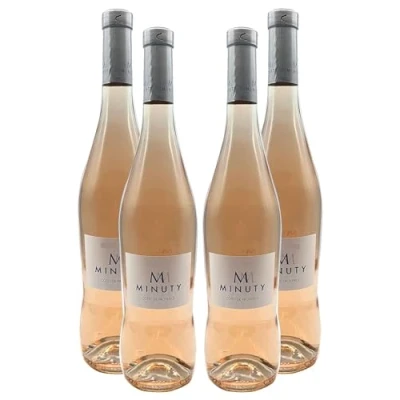 Abbildung von Rose Wein Set 4x M Minuty Côtes de Provence Rosé 750ml (13% Vol) [Enthält Sulfite]