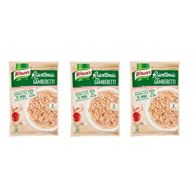 Abbildung von 6x Knorr Risotto Gamberetti Reis Garnelen 175g 100% italienisch Fertiggerichte
