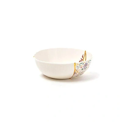 Abbildung von SELETTI Salatschüssel Kintsugi 1, bunt, 300 ml, Porzellan