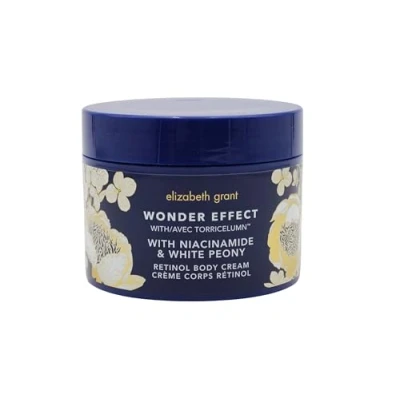 Abbildung von Elizabeth Grant Wonder Effect Body Cream mit Retinol, Niacinamid und weißer Pfingstrose 400ml