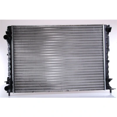 Abbildung von NISSENS 63843A Kühler, Motorkühlung Aluminium 635 470 23 Kühlrippen mechanisch gefügt RENAULT: ESPACE 3, LAGUNA 1