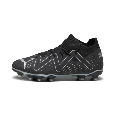 Abbildung von Puma FUTURE MATCH FG/AG Fußballschuhe Teenager Für Kinder Black/Silver Größe: 38