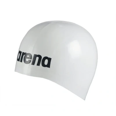 Abbildung von ARENA Unisex Adult Moulded Pro Ii Badekappe vorgeformt, Weiß, Einheitsgröße EU