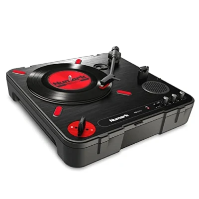 Abbildung von Numark PT01 Scratch Schwarz DJ Plattenspieler