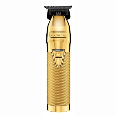 Abbildung von BaByliss Pro FX787GDB Barberology MetalFX Series Outlining Trimmer mit DLC 2.0 Deep Tooth T blade Gold