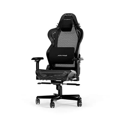 Abbildung von DXRacer (das Orginal) Air R1S Gaming Stuhl, Mesh, Schwarz schwarz, 200 cm