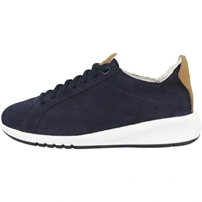 Abbildung von Geox Aerantis Sneaker low Navy camel, Damen, Größe: 38, camel Schuhe