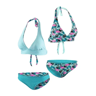 Abbildung von BECO the world of aquasports Flamingo EDEN Bikini, Damen, Größe: 38, Türkis pink