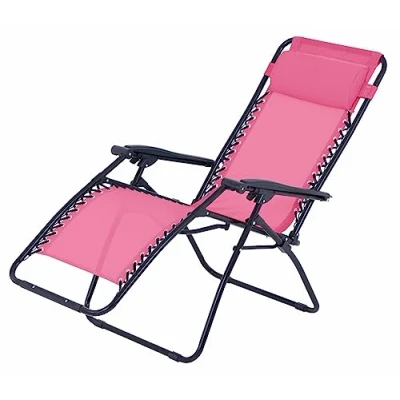 Abbildung von O&#039;Sun Relaxsessel für den Garten, mehrere Positionen, Rosa