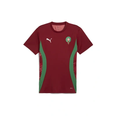 Abbildung von Puma FRMF Prematch Tshirt print, Herren, Größe: XL, Intense red archive green