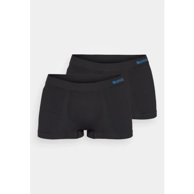 Abbildung von Sloggi MEN GO Smooth Hipster 2 PACK Panties, Herren, Größe: Small, Black