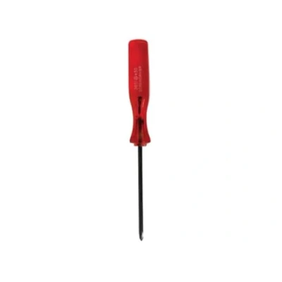 Abbildung von Velleman Tri Wing Schraubendreher, speziell zum Öffnen von Spielkonsolen, 360/Tri x 50, 2,5 mm Spitze, 110 Länge, leicht 10 g, PVC Griff, CrV Schaft, ideal für die Reparatur und Wartung