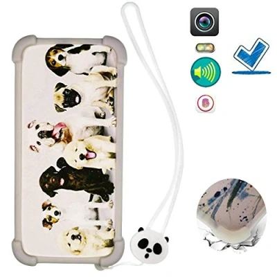 Abbildung von HYJKB hülle für Huawei Gt3 Nmo L22 L23 L31 L02 L03 Silikon Grenze + PC hart backplane Schutzhülle Case Cover Dog