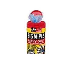 Abbildung von Big wipes heavy duty 80 renseservietter antibakterielle dobbelt sidet