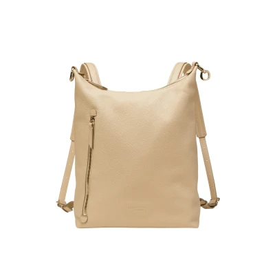 Abbildung von Marc O&#039;Polo Medium AUS Genarbtem Tagesrucksack, Damen, Größe: One Size, Blushed camel