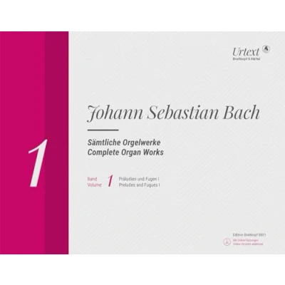 Abbildung von Sämtliche Orgelwerke Band 1: Präludien und Fugen I (EB 8801): Neuausgabe in 10 Bänden Bd.