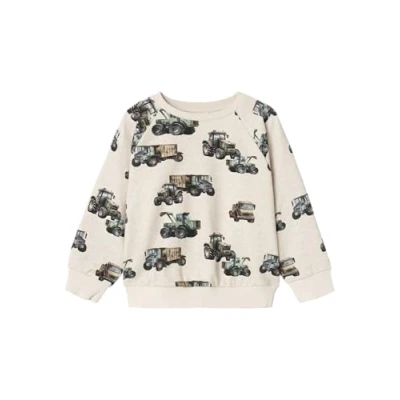 Abbildung von Name it Nmmniklo NREG Sweatshirt für Kinder, Größe: 110, Peyote melange