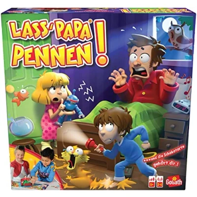 Abbildung von Lass Papa Pennen! Gesellschaftsspiel ab 5 Jahren von Goliath