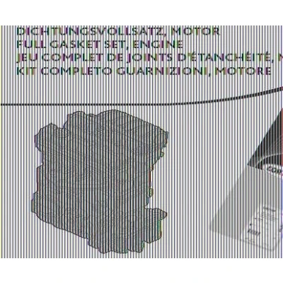 Abbildung von CORTECO 83403887 Dichtungsvollsatz, Motor mit Zylinderkopfdichtung MERCEDES BENZ: Sprinter 3 T Kastenwagen, Bus, 2 Kastenwagen