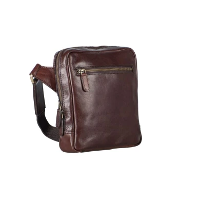 Abbildung von Leonhard Heyden Cambridge Shoulderbag S brown Crossbody bag Herren