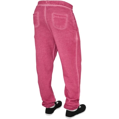 Abbildung von Urban Classics Ladies Spray DYE Jogginghose, Damen, Größe: XS, Fuchsia
