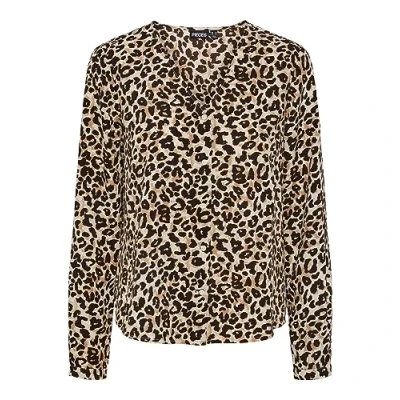 Abbildung von Pieces Pcnessa Bluse, Damen, Größe: Medium, Silver mink