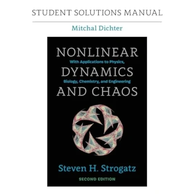 Abbildung von Student Solutions Manual for Nonlinear Dynamics and Chaos, 2nd edition
