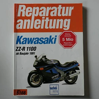 Abbildung von Kawasaki ZZ R 1100 (ab Baujahr 1991): Handbuch für Pflege, Wartung und Reparatur (Reparaturanleitungen)