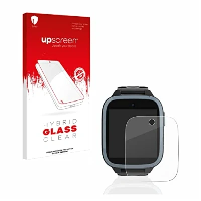 Abbildung von upscreen Schutzglas für Xplora XGO3 Schutzfolie, Glas Folie [Klar, 9H Panzerschutz, Anti Fingerprint]