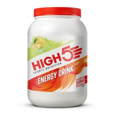 Abbildung von HIGH5 Sport Energy Drink Isotonisches Getränkepulver mit Electrolytes Kohlenhydrate Pulver &amp; Elektrolyt für Endurance und Hydration Natürliche Aromen, Vegan (Zitrus, 2,2kg, 46 Portionen)