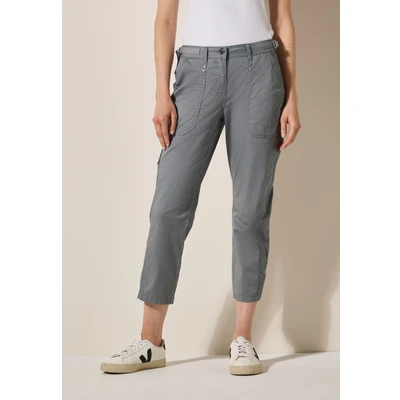 Abbildung von Cecil 7/8 Stoffhose, Damen, Größe: 26x26, Grau