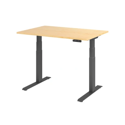 Abbildung von Hammerbacher Schreibtisch XDKB12 Ahorn/Graphit