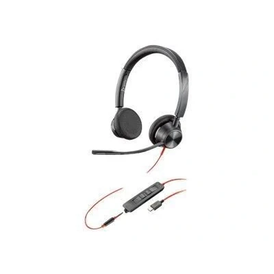 Abbildung von Poly Blackwire 3300 Series 3325 Stereo Headset On Ear