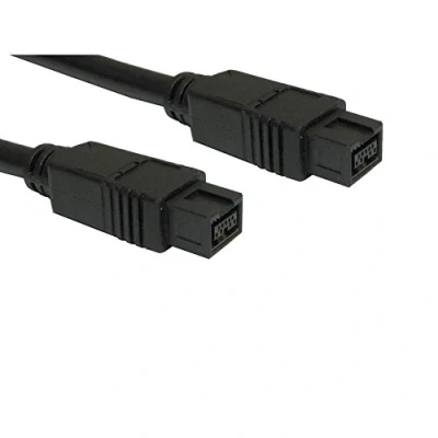 Abbildung von FireWire Kabel (9 polig auf 9 IEEE 1394 800, 2 m) Schwarz