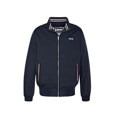 Abbildung von Schott Casual Leichte Jacke, Herren, Größe: Small, Bleu marine