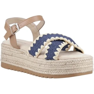 Abbildung von Hush Puppies Jemma Espadrilles Polyurethan Damen Sandalen Navy