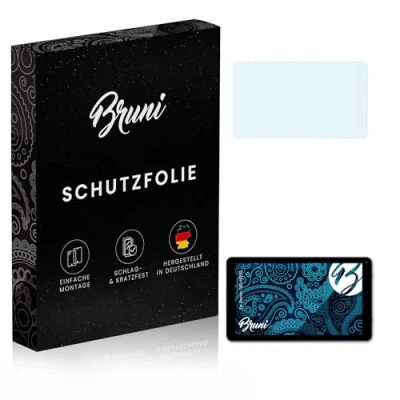 Abbildung von Bruni Schutzfolie kompatibel mit Denver TAQ 10253 Folie, glasklare Displayschutzfolie (2X)