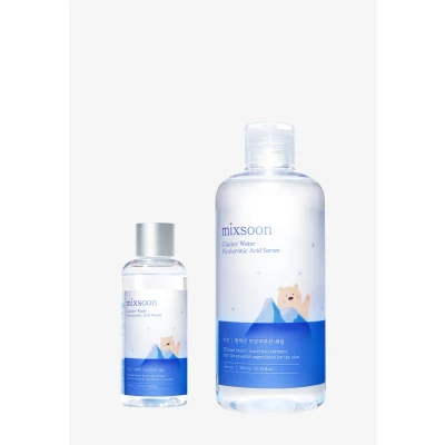 Abbildung von mixsoon Glacier Water Hyaluronic Acid Serum Non greasy Hydration Booster, Firming Facial for Radiant, Dewy Skin Korean Glass Mega size (10.14 fl.oz / 300ml)