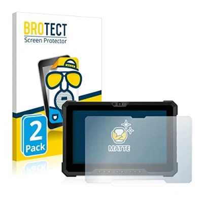 Abbildung von BROTECT Entspiegelungs Schutzfolie für Dell Latitude 7220EX Rugged Extreme (2 Stück) Matte Displayschutz Folie, Anti Reflex, Fingerprint
