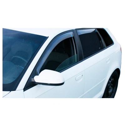 Abbildung von Vordere Windabweiser (1 Set) für die Fahrer und Beifahrerseite CLK003P0136K passend VW Caddy V Van, TYP SK, 5 Door, 2020 KLARES Material