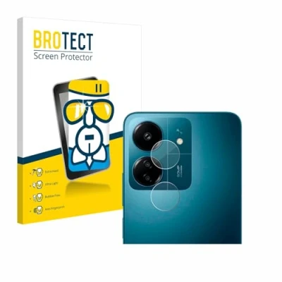 Abbildung von BROTECT Schutzglas für Xiaomi Redmi 13C (NUR Kameraschutz) Schutzfolie Panzer Folie Glas [Extrem Kratzfest 9H, Anti Fingerprint, Ultra Transparent]