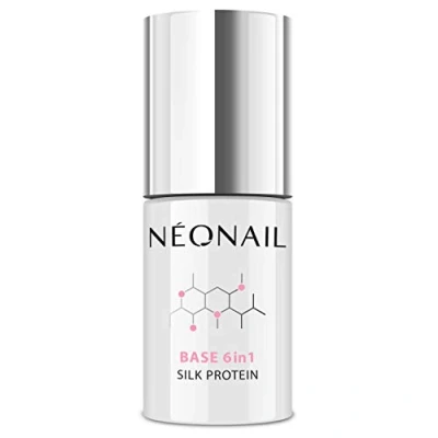 Abbildung von NEONAIL UV Nagellack Base Coat Gel 6in1 Silk Protein 7,2 ml Unterlack Für Nägel Lack Modeling