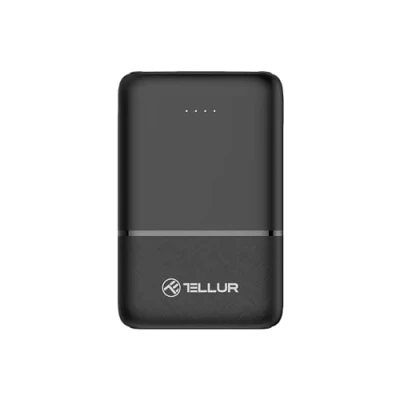 Abbildung von Tellur 5000mAh Power Bank, 2xUSB+USB C+MicroUSB, Black