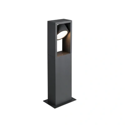 Abbildung von SLV ESKINA FRAME 45 Stehleuchte, LED Außen Beleuchtung für Wege, Eingänge, Outdoor Garten Lampe, Außenleuchte CCT switch 3000/4000K, IP65, 1200lm, Inside, anthrazit